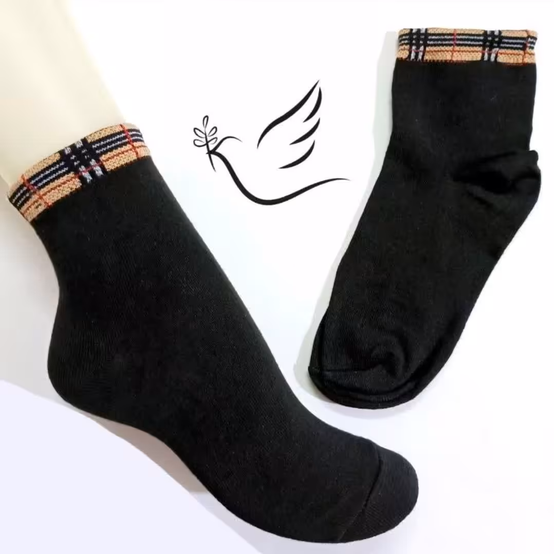 جوراب نیم ساق کش باربری