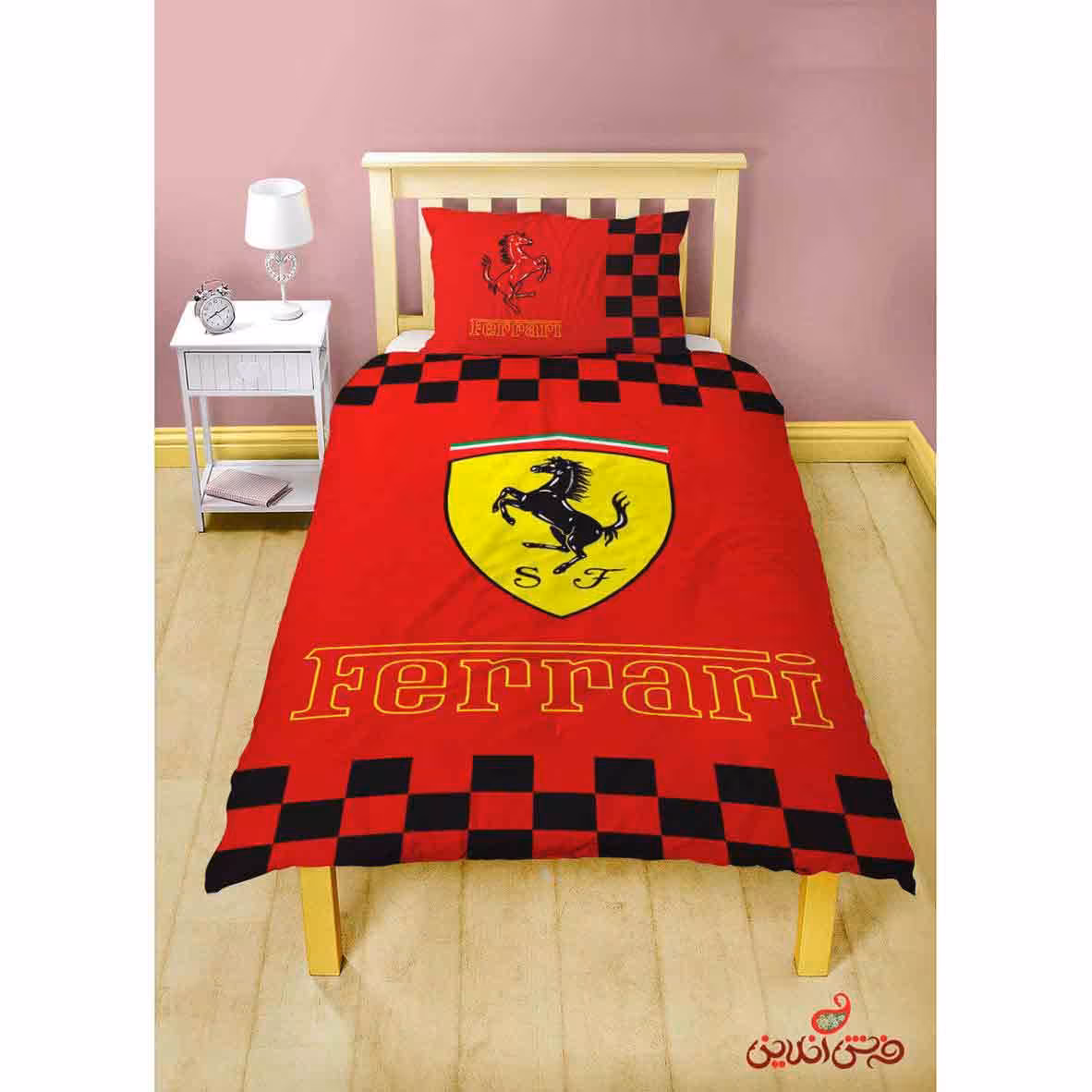 روتختی طرح لوگوی ماشین فراری(Ferrari) کد 2347