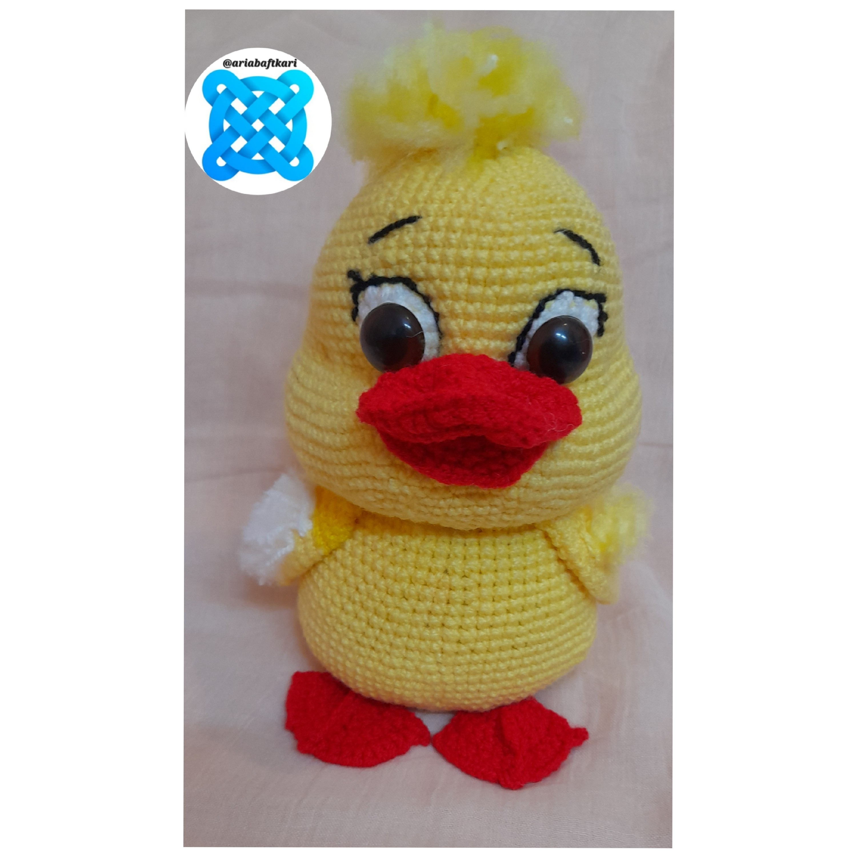 عروسک بافت قلاب بافی