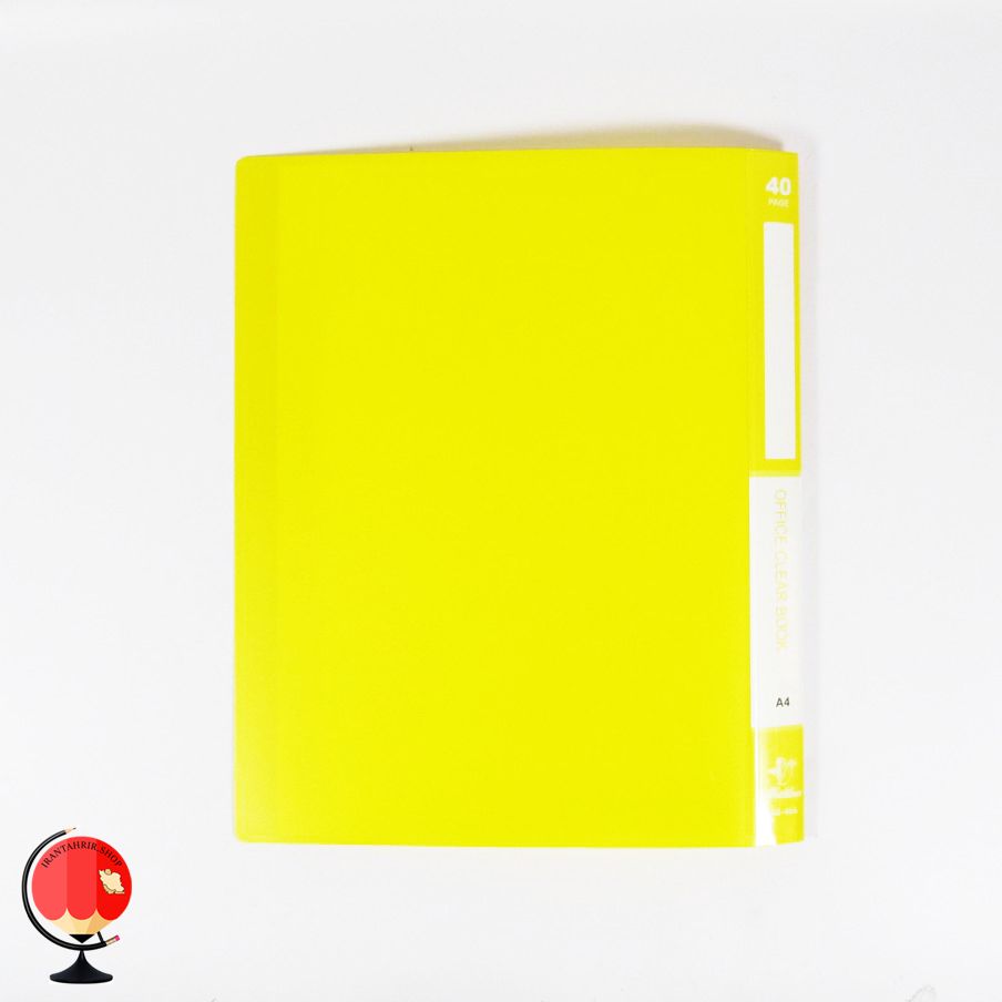 کلربوک 40 برگ A4 رنگ زرد