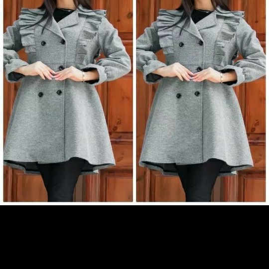 مانتو عروسکی افکت دار