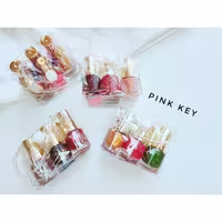 پک 6 عددی لاک مینی کیفی pink key