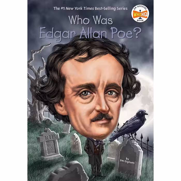 کتاب زبان اصلی Who Was Edgar Allan Poe انتشارات Penguin Workshop