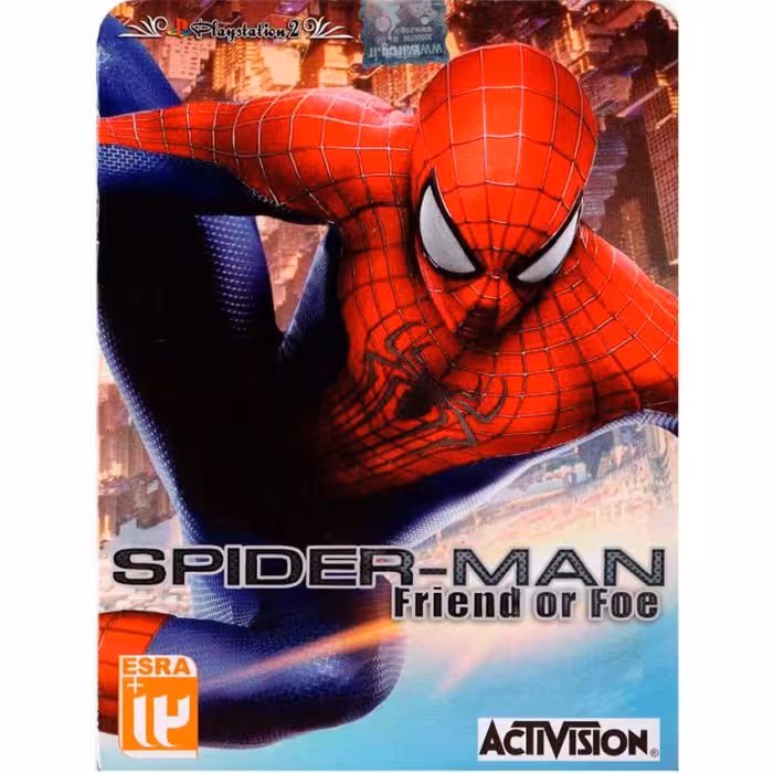 بازی SPIDER MAN FRIEND OR FOE مخصوص پلی استیشن 2