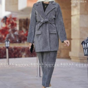 کت و شلوار کبریتی زنانه