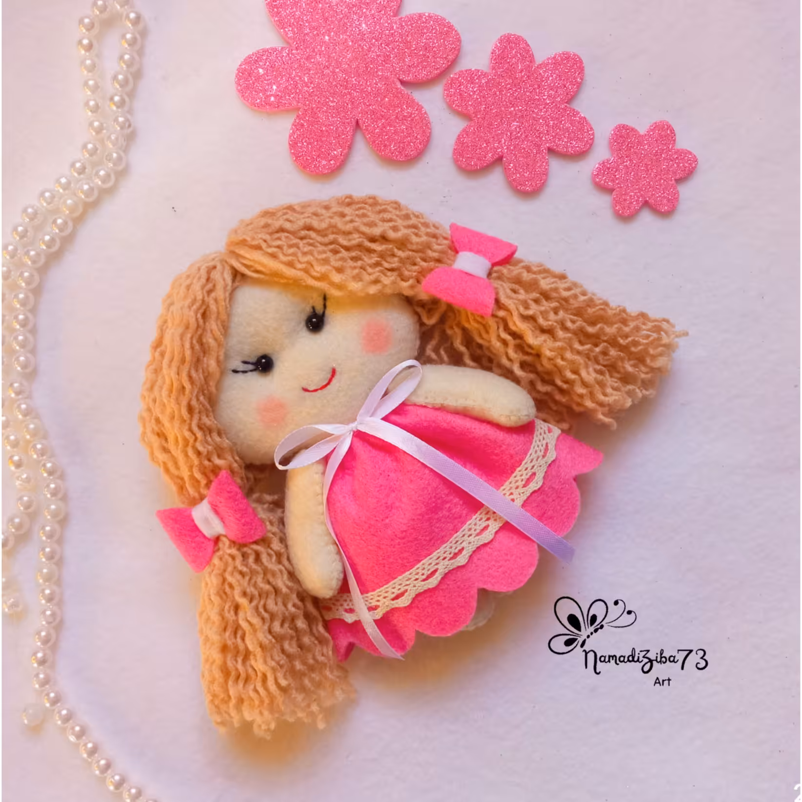 جاسوییچی عروسکی نمدی 