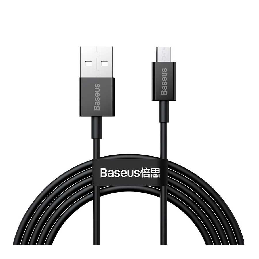 قیمت و خرید کابل تبدیل 2 متری USB به MicroUSB بیسوس مدل Superior CAMYS-A01 | یاس ارتباط