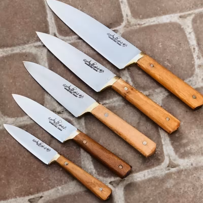 چاقو سرویس آشپزخانه برند احمدی