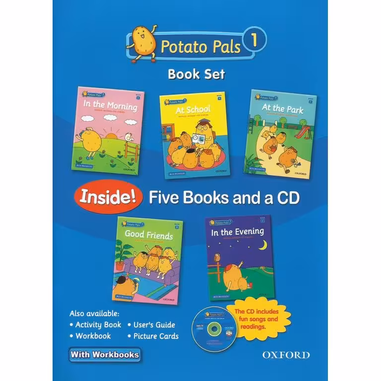 Potato Pals 1 (5 Book) + CD