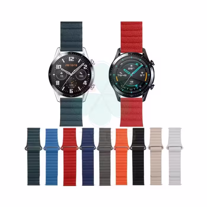 بند چرمی ساعت هواوی Huawei Watch GT 2 46mm مدل Leather Loop