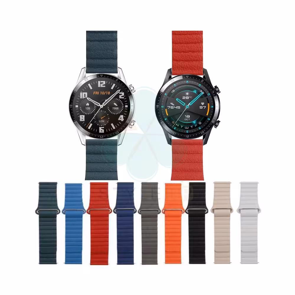 بند چرمی ساعت هواوی Huawei Watch GT 2 46mm مدل Leather Loop