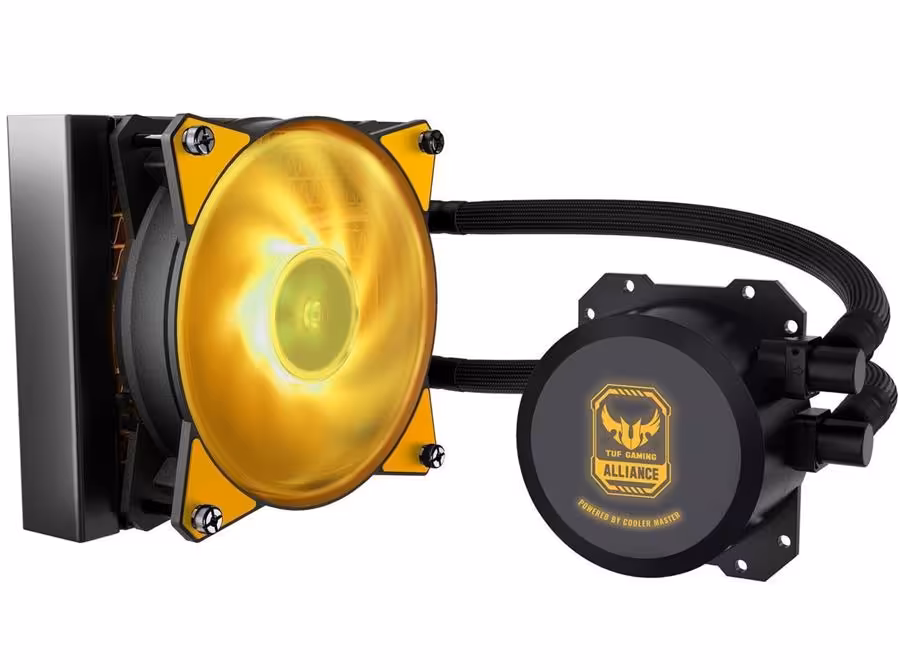 فن خنک کننده پردازنده کولرمستر مدل ام ال 120 ال آر جی بی تاف گیمینگ