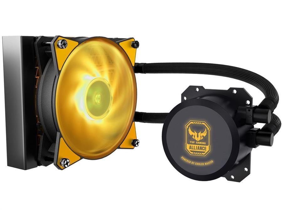 فن خنک کننده پردازنده کولرمستر مدل ام ال 120 ال آر جی بی تاف گیمینگ