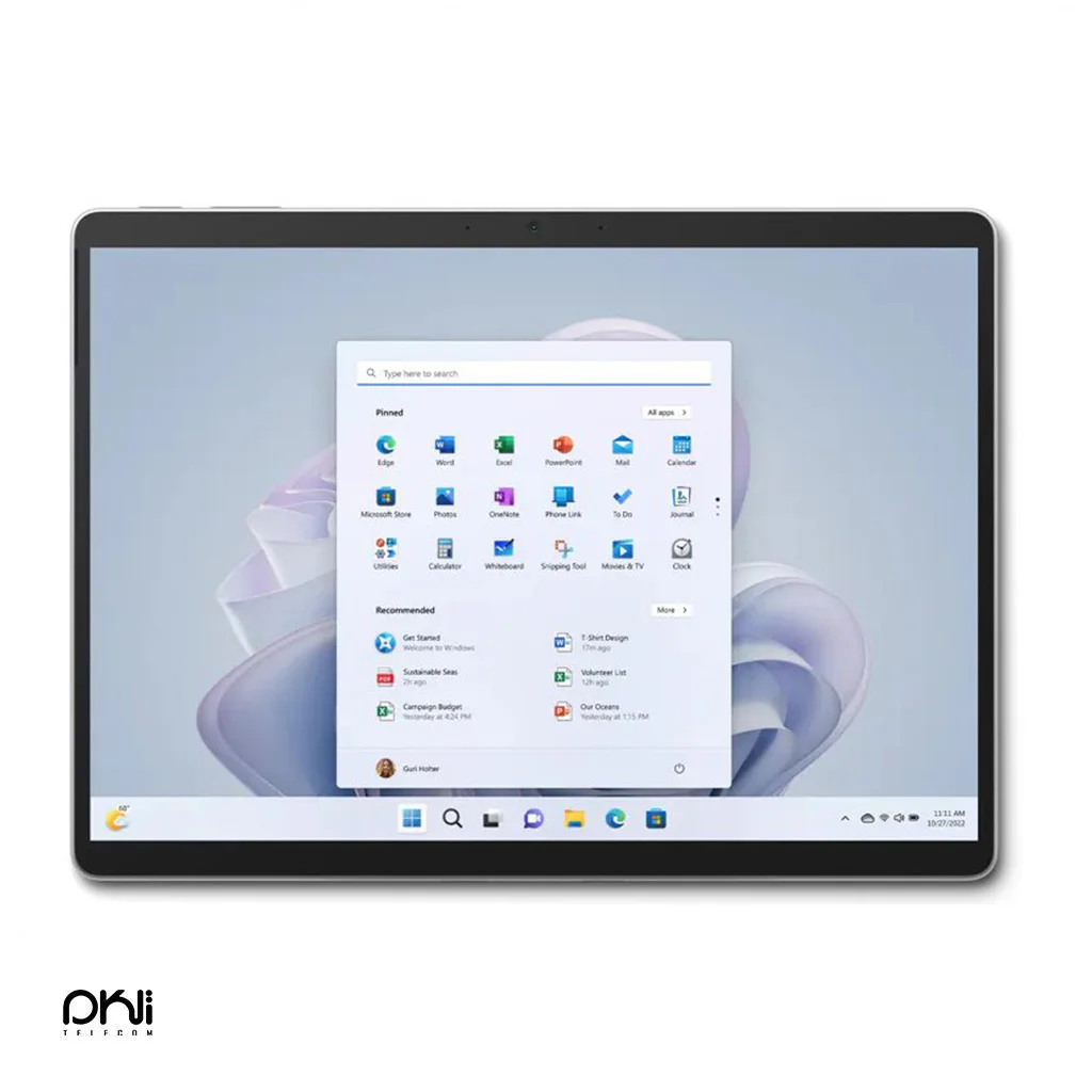 قیمت تبلت Surface Pro 8 i7 مایکروسافت ظرفیت 512 و 16 گیگابایت - تلکام