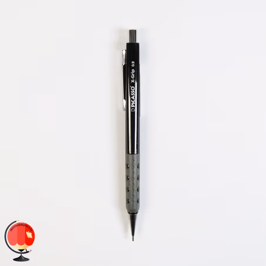اتود 0.9 میلیمتری مدل x-grip مشکی رنگ پیکاسو