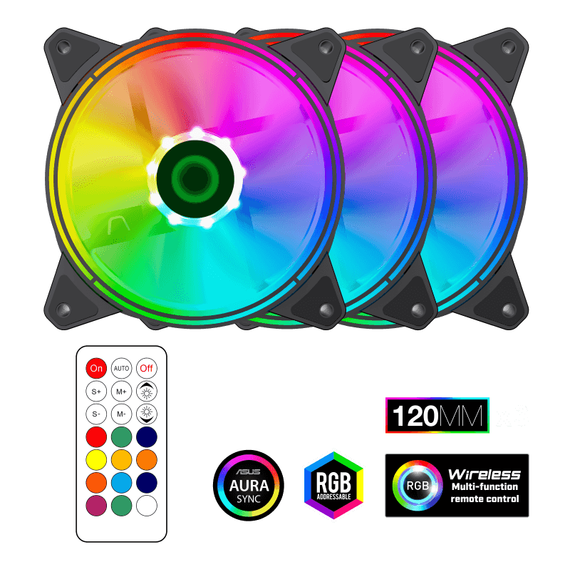فن کیس کامپیوتر گیم مکس مدل RQ300