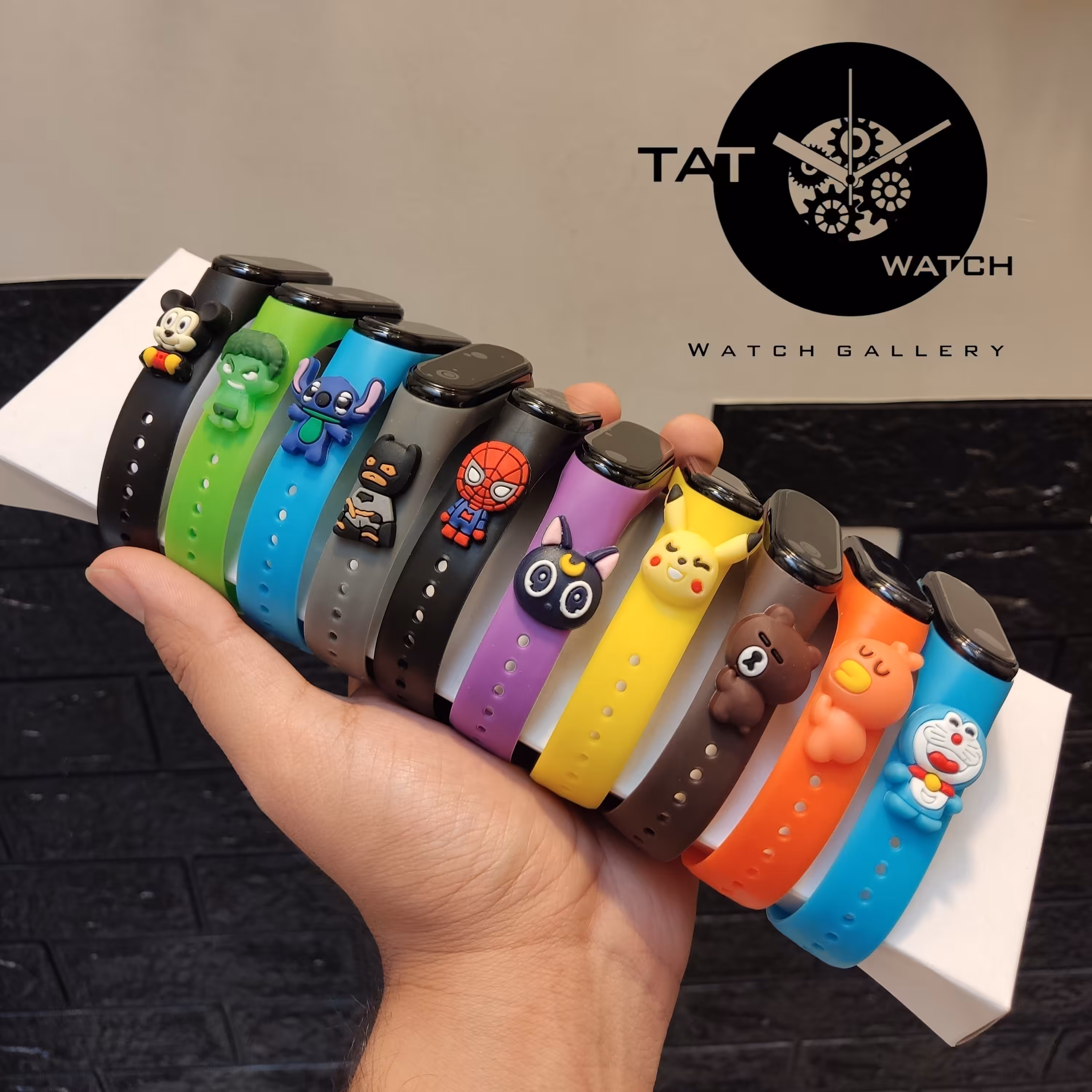 ساعت مچی بچگانه دیجیتالی صفحه رنگی در رنگبندی