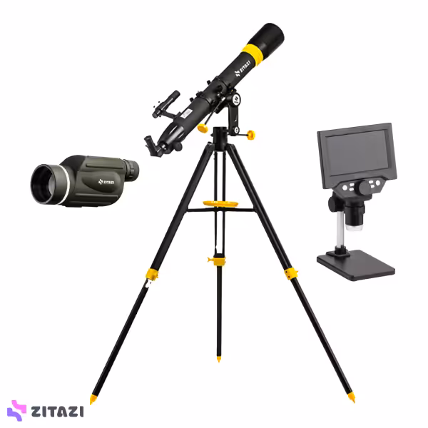 باندل برای حرفه ای همه فن حریف: تلسکوپ، میکروسکوپ و دوربین تک چشمی