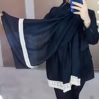 شال مشکی محرمی