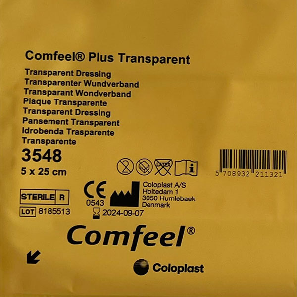 کامفیل شفاف کولوپلاست COLOPLAST COMFEEL 3548