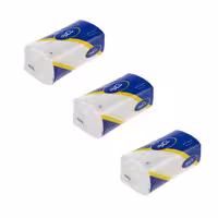 دستمال کاغذی 250 برگ شکوه مدل اقتصادی بسته 3 عددی