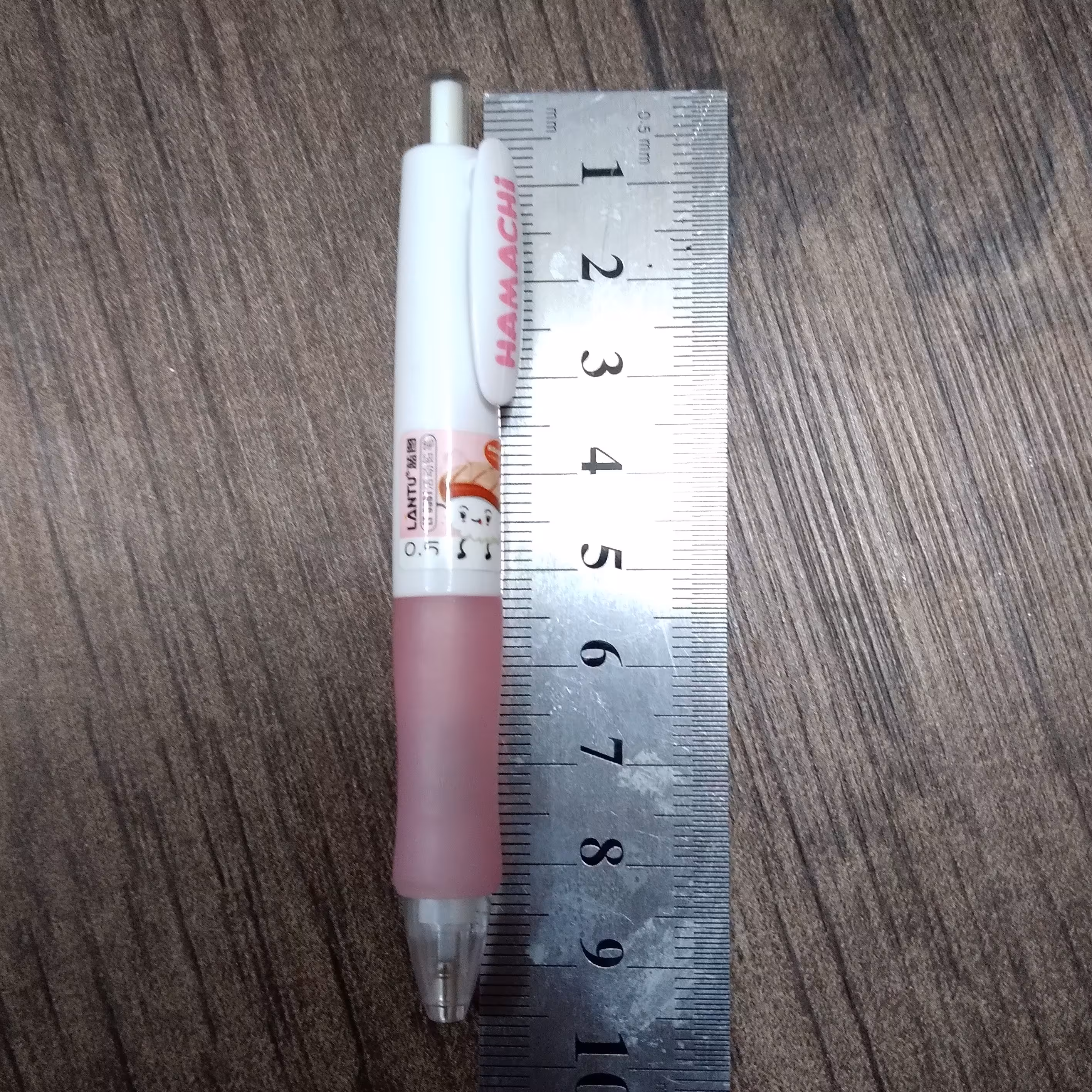 مداد نوکی یا اتود 0.5 لانتو صورتی کوچک