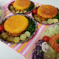 ته چین مرغ بالای 3  پرس