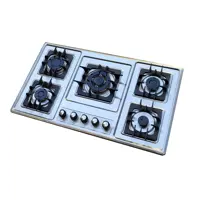 اجاق گاز صفحه ای استیل 5 تیکه دنپاسر ( پس کرایه )