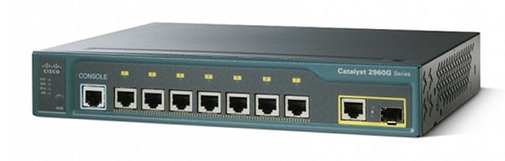 سوییچ مدیریتی 8 پورت Cisco مدل WS-C2960G-8TC-L - فروشگاه اینترنتی طیف سنتر