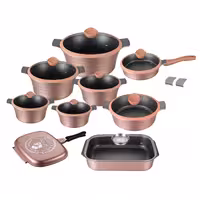 سرویس پخت و پز 20 پارچه جی فی نی GIFFINI  کد WAVE GG01 رزگلد