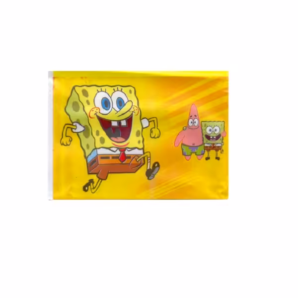 دستمال کاغذی جیبی 10 برگ مدل  باب اسفنجی و پاتریک