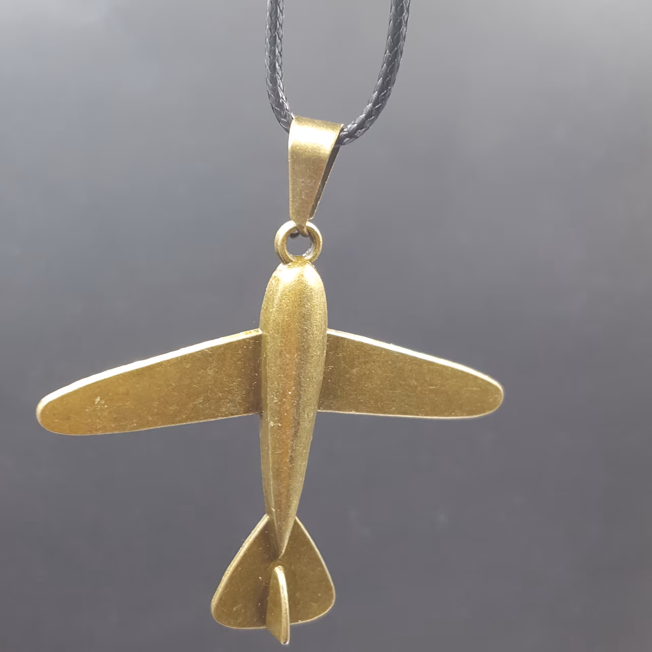  گردنبند پسرانه ضد حساسیت (برنزی) هواپیما کد 479