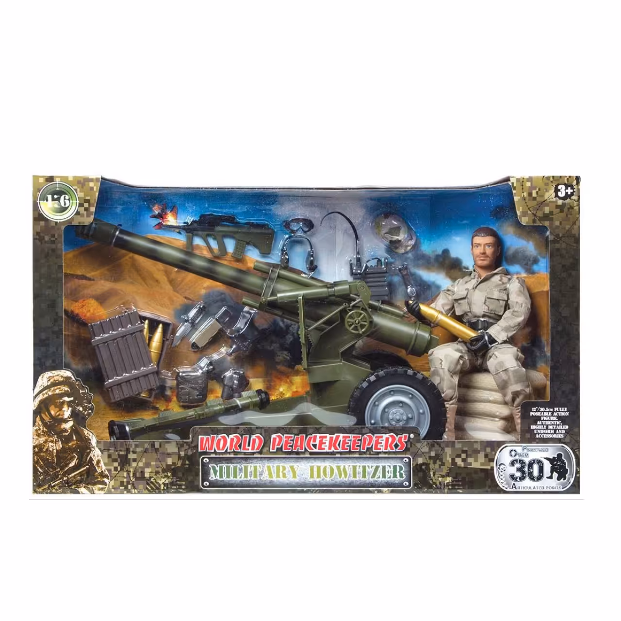 ست اسباب بازی جنگی مدل سرباز کد 2022