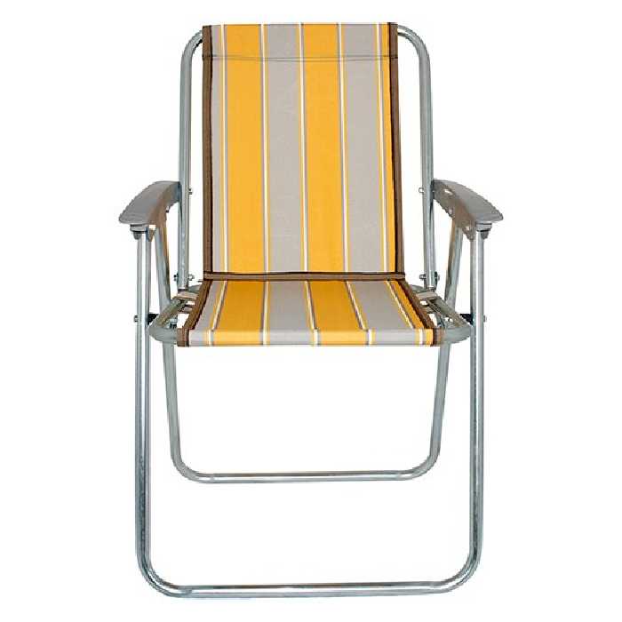 راحت نشین برزنتی مبله 5 فنره دسته پلاستیکی کد 48706