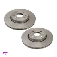 دیسک چرخ جلو کد 023 مناسب برای سیتروین زانتیا 2000 و سمند EF7 بسته دو عددی