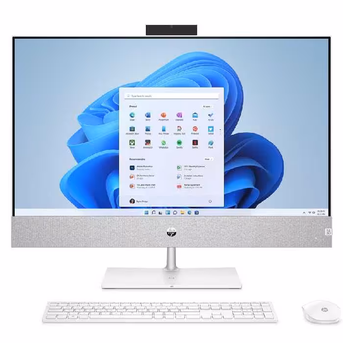 کامپیوتر All In One اچ پی 27 اینچی مدل Pavilion 27 CA1066 - B پردازنده Core i7 رم 32GB حافظه 1TB HDD 1TB SSD گرافیک 4GB لمسی