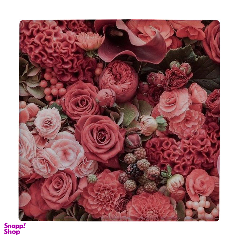 زیر لیوانی طرح گلهای رز کد 2819213_139