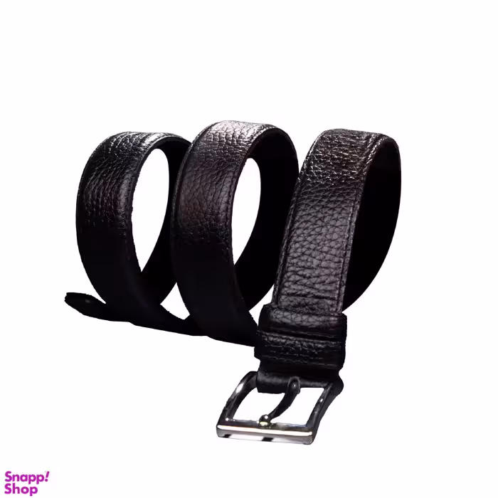 کمربند چرم طبیعی آناویز چرم طرح کرکو کد 015