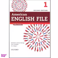 کتاب American English File 1  اثر جمعی از نویسندگان انتشارات هدف نوین