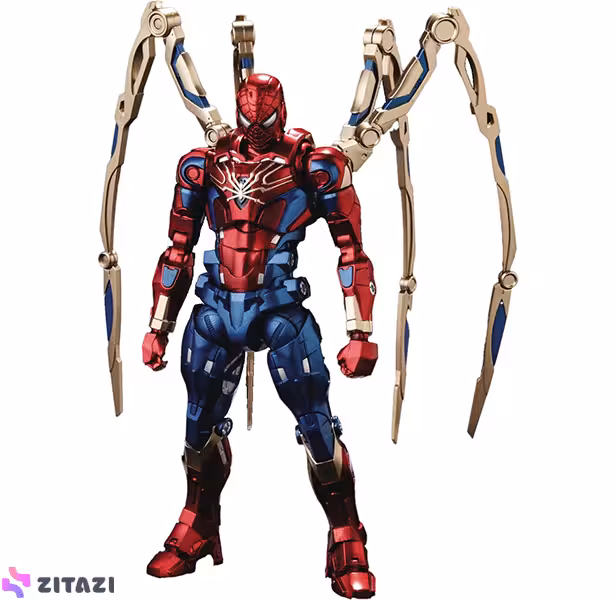 فیگور اکشن آیرون اسپایدر Sentinel سری Fighting Armor مدل Iron Spider
