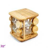 جای ادویه یونیک مدل UN-6109 مجموعه 8 پارچه