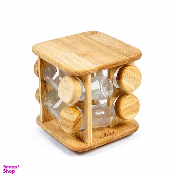 جای ادویه یونیک مدل UN-6109 مجموعه 8 پارچه