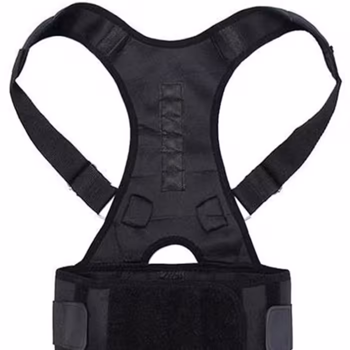 قوزبند قابل تنظیم برای رفع افتادگی شانه و کتف و انحنای کمر فوق العاده پل دار طبی و حرفه ای  نئوپرن اصلی 
مناسب برای همه 