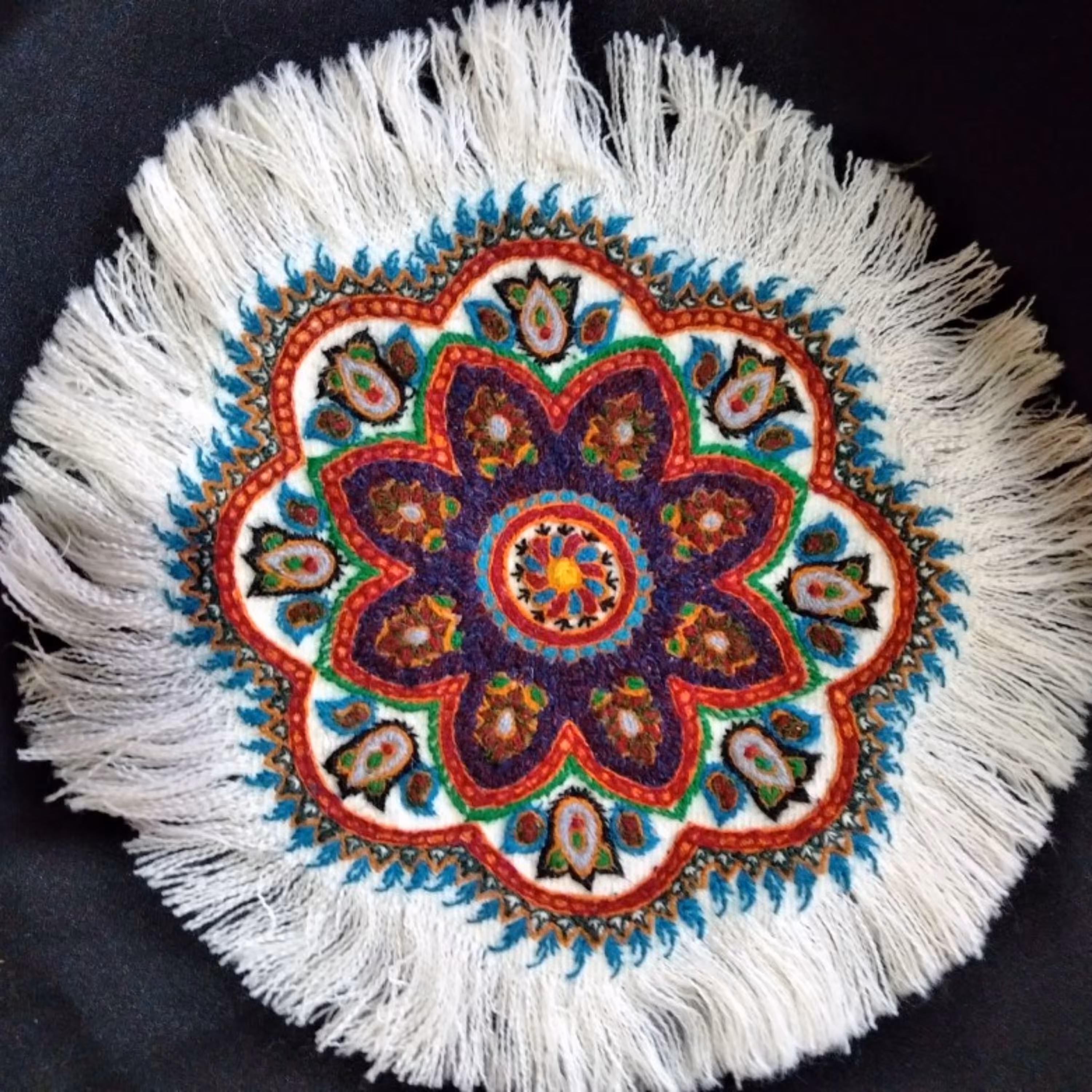 پته دستبافت کرمان(کد108)