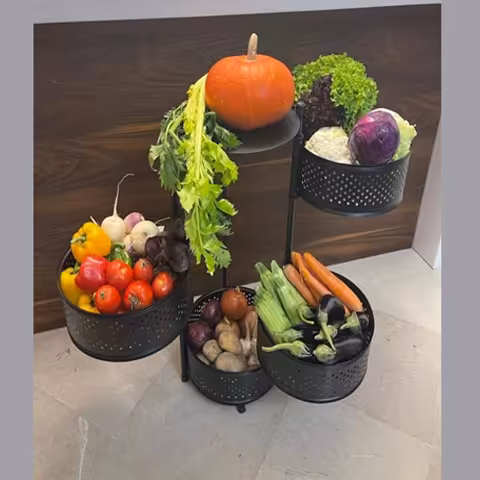 جاسیب زمینی پیازی فلزی کمجا