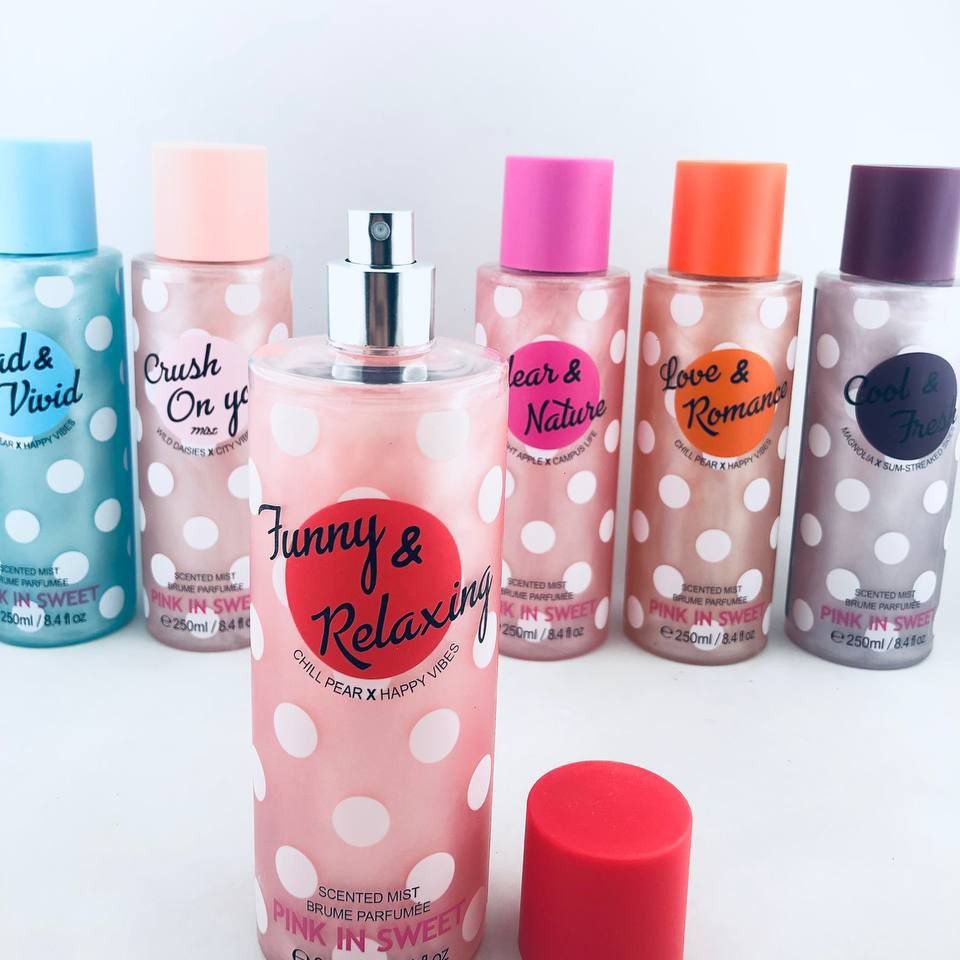 بادی اسپلش شاین دار پینک این سوییت 250 میل