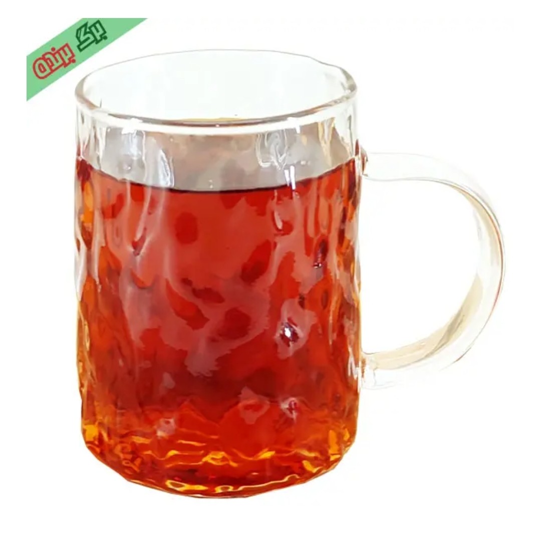 لیوان پیرکس شیشه ای طرح مشجر