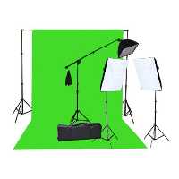 استودیو کروماکی خانگی با 12 عدد نور LED