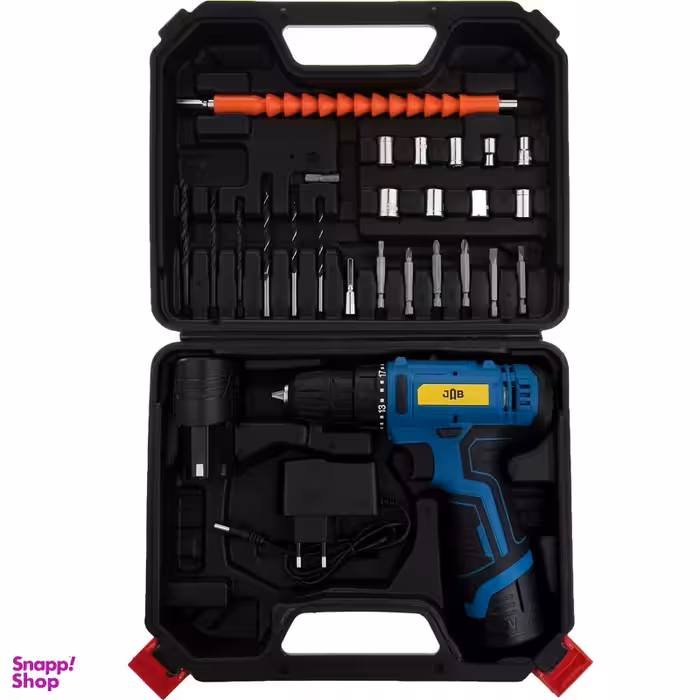 مجموعه 27 عددی دریل پیچ گوشتی شارژی جاب مدل JBC-7712