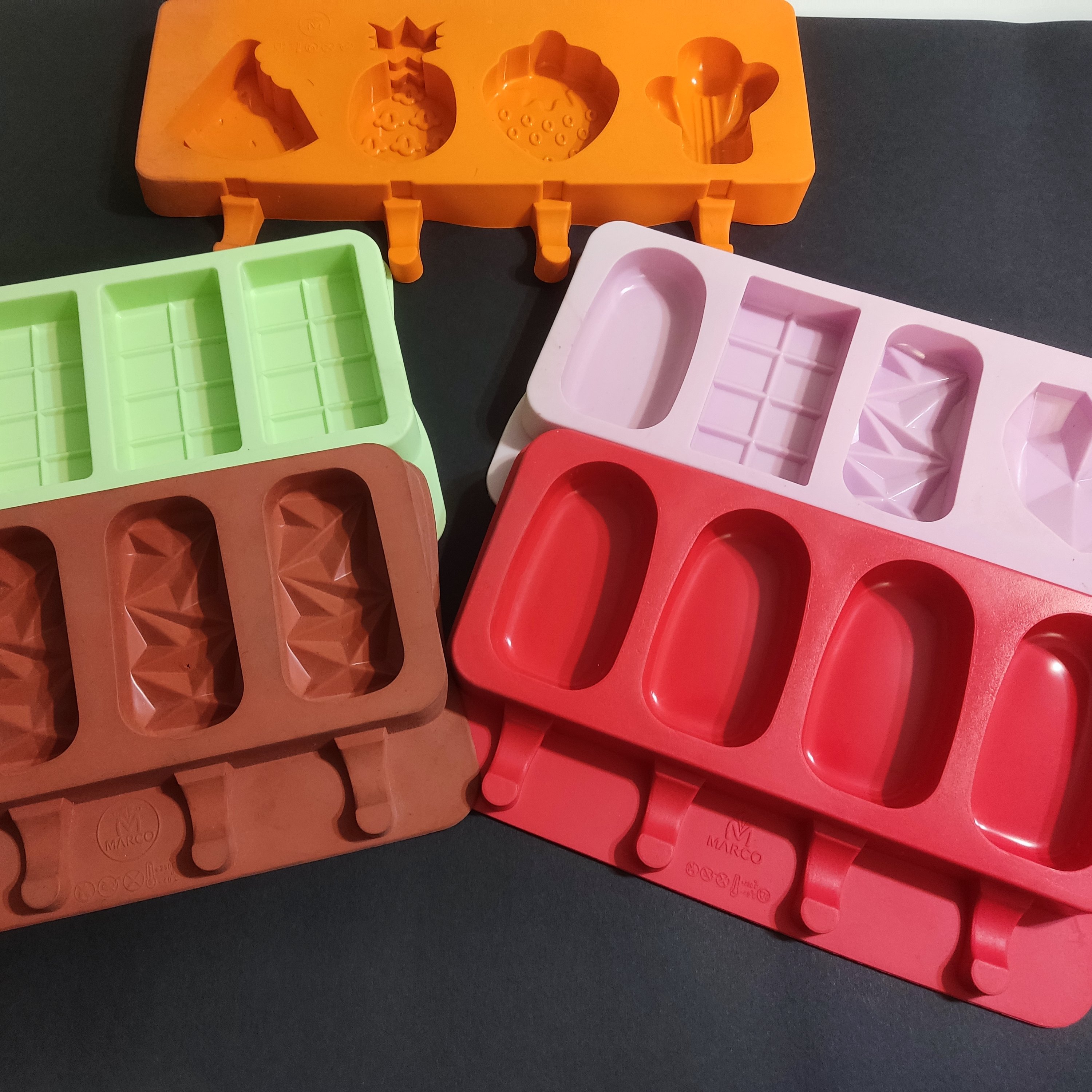 قالب سیلیکونی پاپسیکل وزن 160 گرم و 